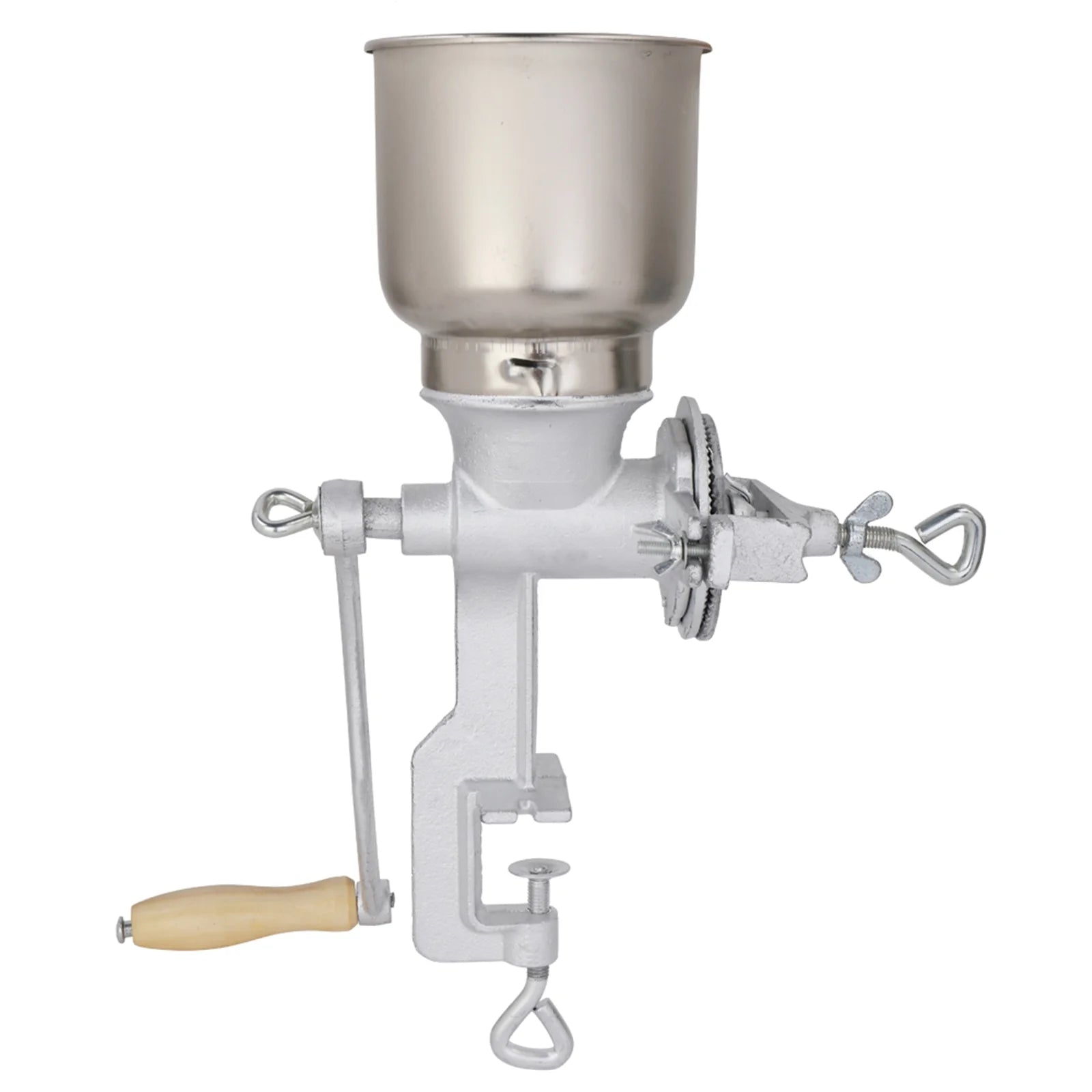 Cast Iron Hand Cranking Grain Grinder D24956