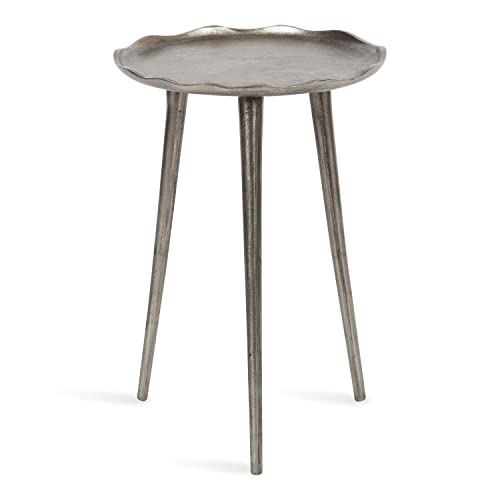 Bronze Round Metal Side Table J444323