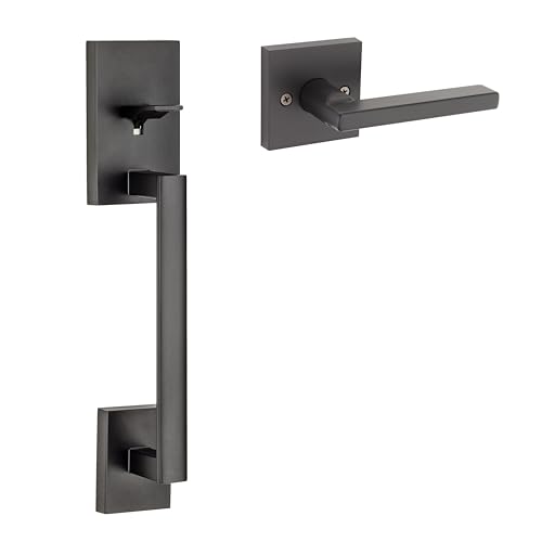 Matte Black Electronic Touchpad Deadbolt O4496