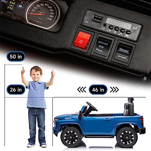 24V Ride On Car Blue T486721