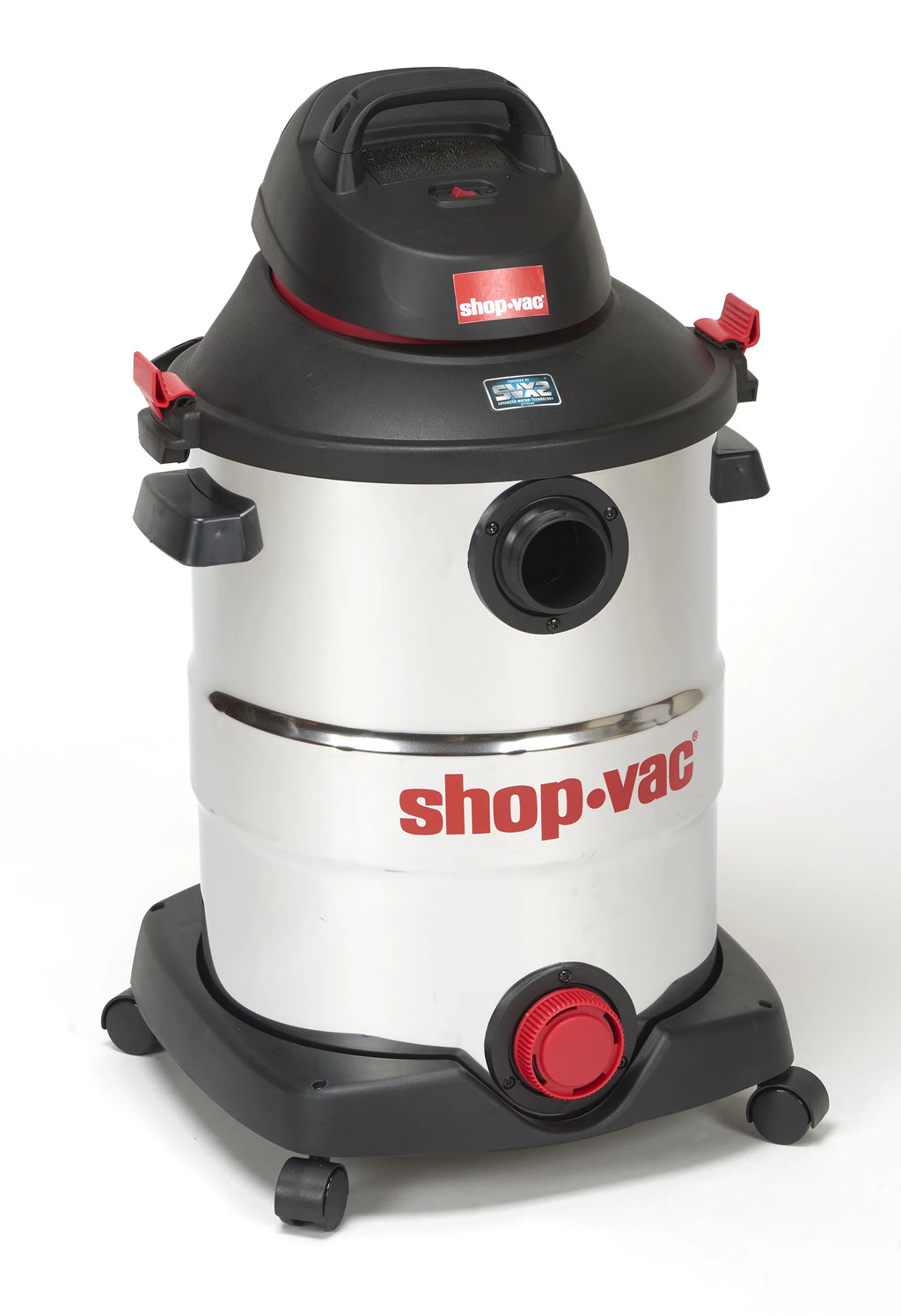 12 Gallon 5.5 Peak HP Stainless Steel Wet Dry Vacuum M280358