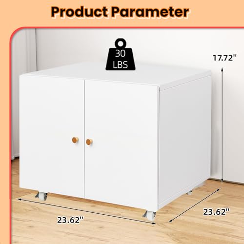 Black Metal Printer Cabinet with Storage X2976