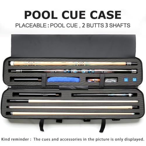 ABS Material Hard Pool Cue Case 2x3 B44569