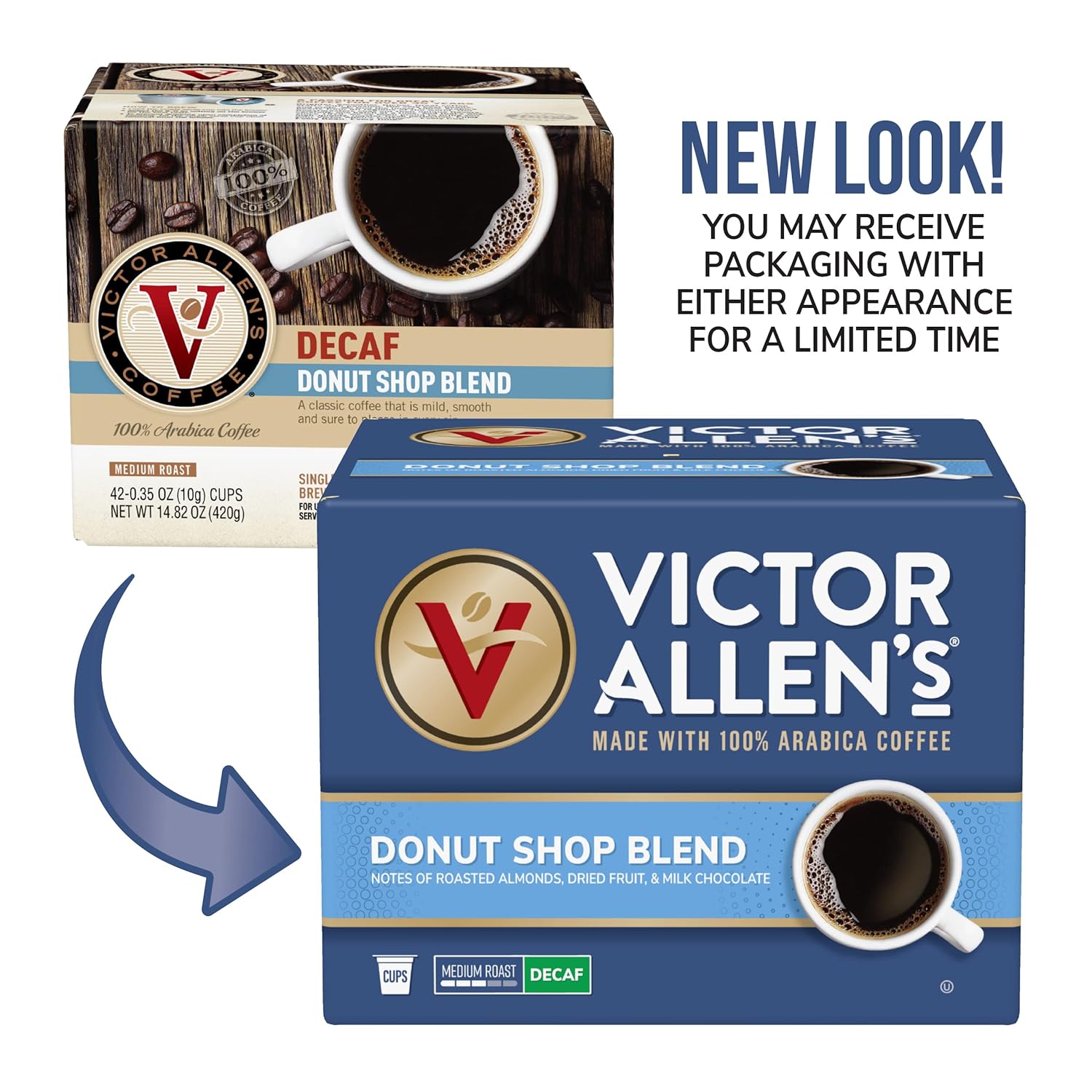 Decaf Medium Roast Coffee Pods, 12 Count B68442