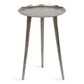 Bronze Round Metal Side Table J444323