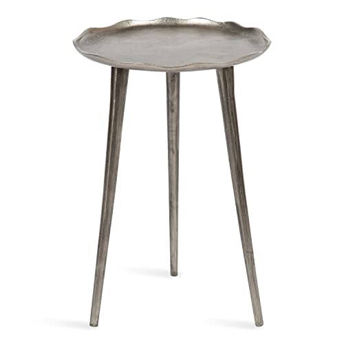 Bronze Round Metal Side Table J444323