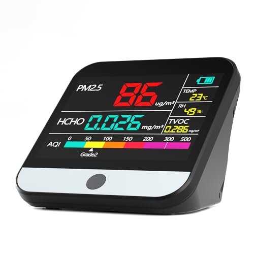 13 in 1 Air Quality Monitor with Beep Alarm G678015