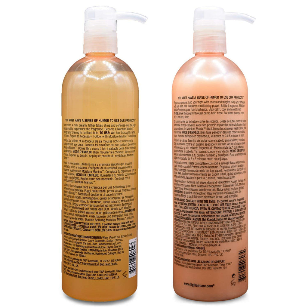 25.36 Fl. Oz. Moisture Shampoo and Conditioner J597