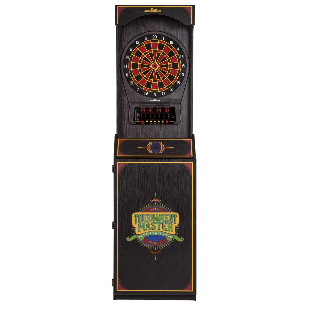 Standing Electronic Dartboard with 24 Games and 6 Soft-Tip Darts O8271