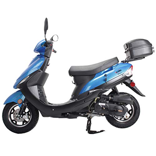 50cc Gas Moped with 10" Aluminum Wheels E2018