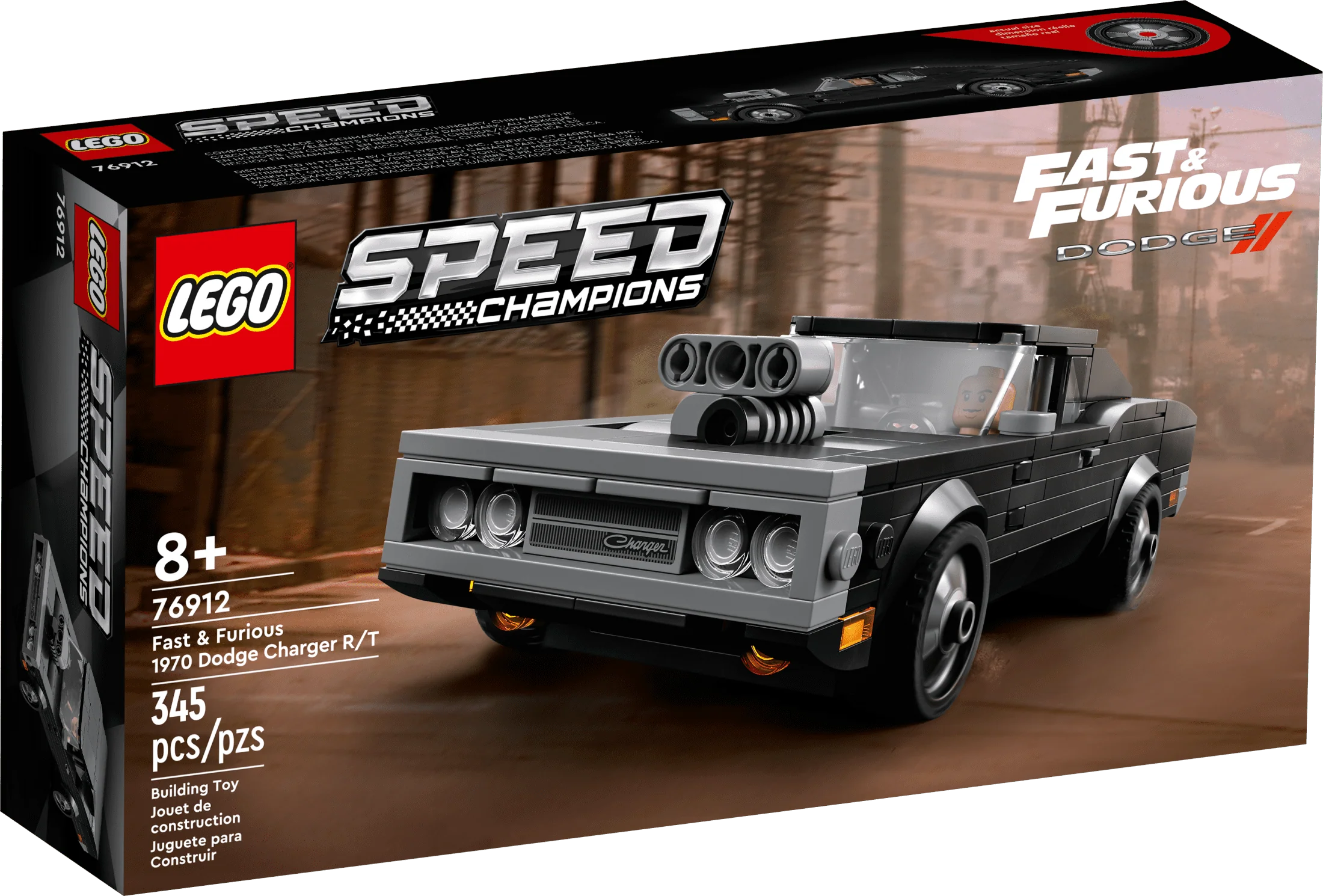 1970 Dodge Charger R/T Toy Muscle Car Model Kit D796