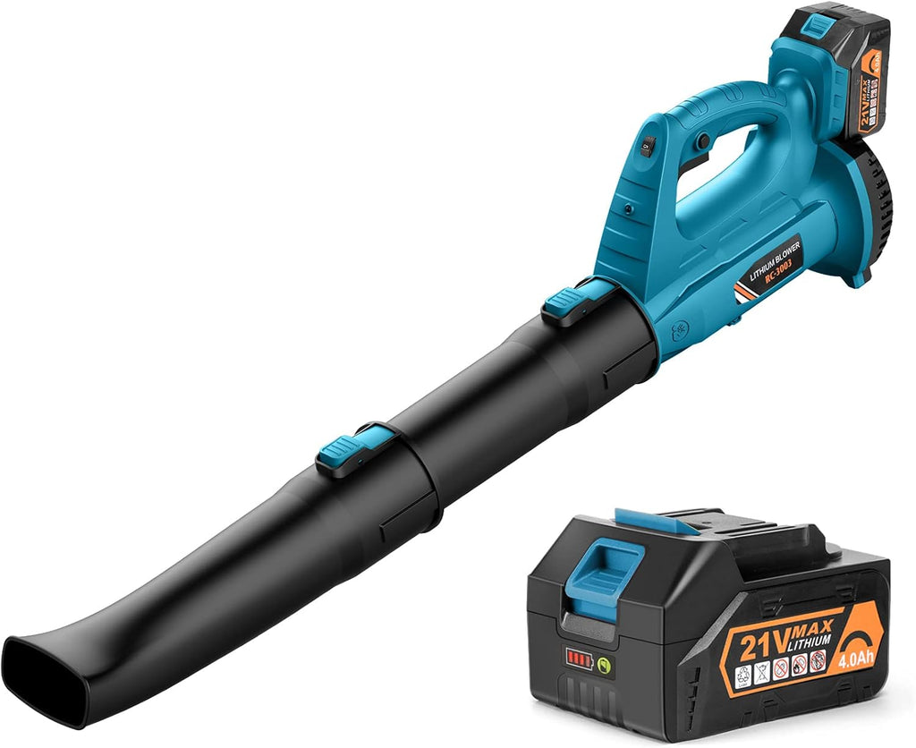 320 CFM 150 MPH Battery Leaf Blower with 4.0Ah Battery & Charger C193574