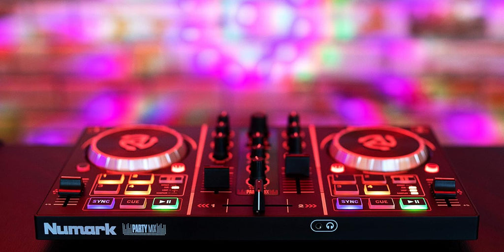 DJ Controller Set with 2 Decks W894