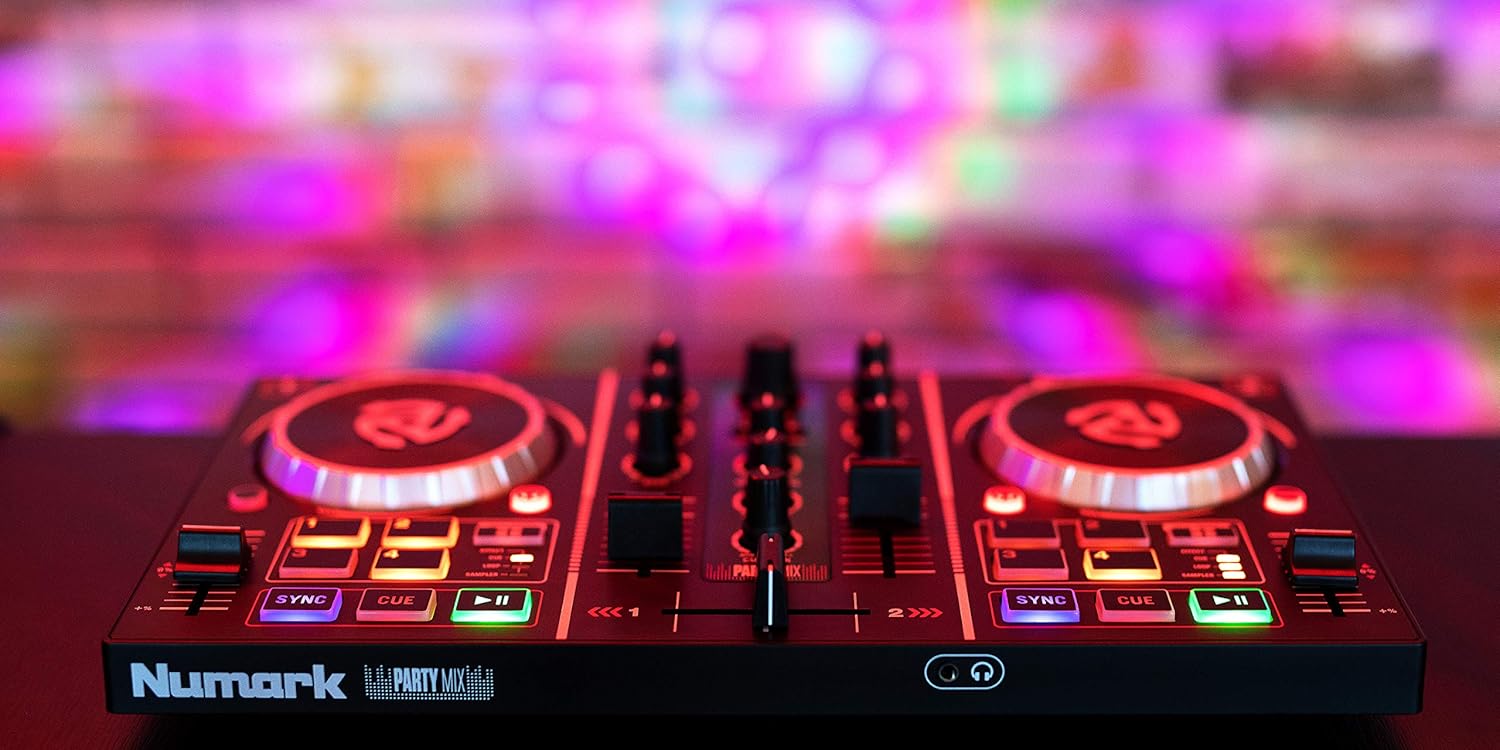 DJ Controller Set with 2 Decks W894