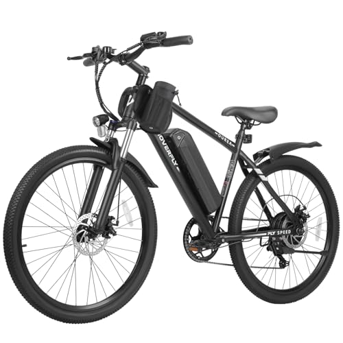 26" Electric Bike with 750W Peak Motor, 7-Speed, Removable Battery, Fat Tire Q545755