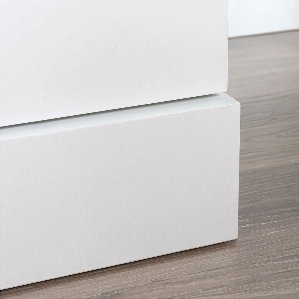 White Engineered Wood Storage Cabinet Z845244