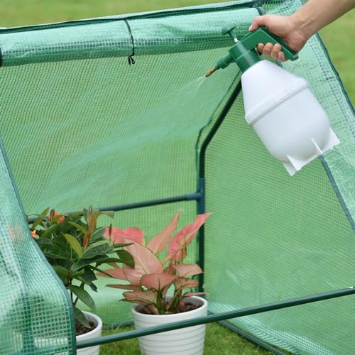 6 ft. x 3 ft. x 3ft. Mini Greenhouse with 2 Zipper Doors K7817