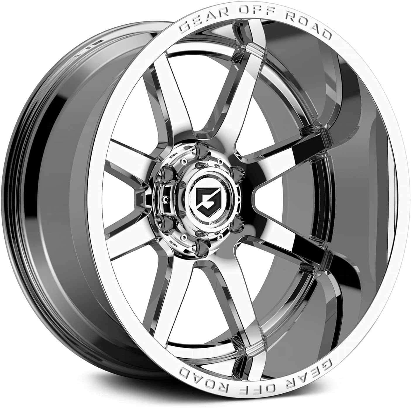 Chrome Wheel Rim 20x10 5x5 -19mm W33345