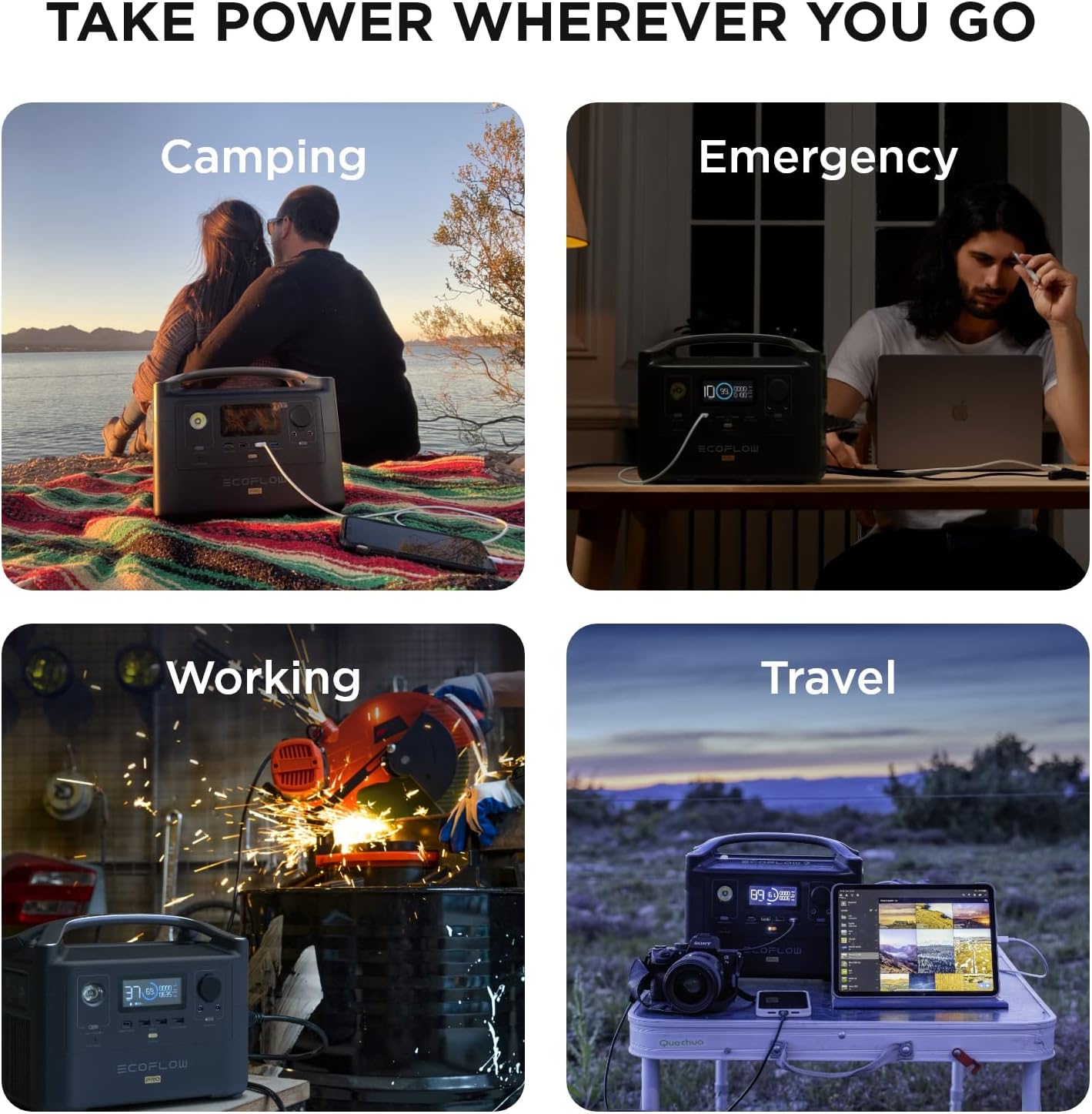 Portable Power Station 720Wh J88801