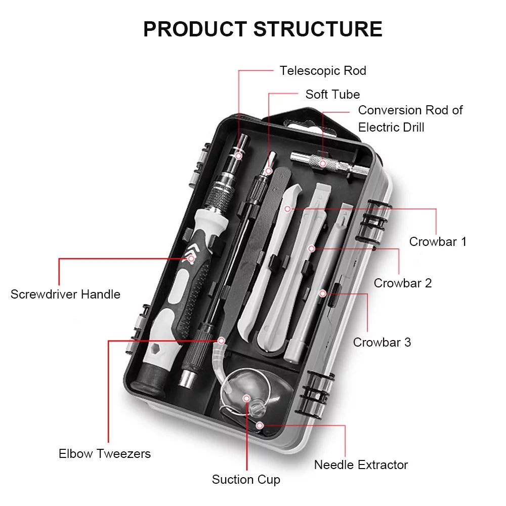 115-In-1 Household Toolbox Set Z722