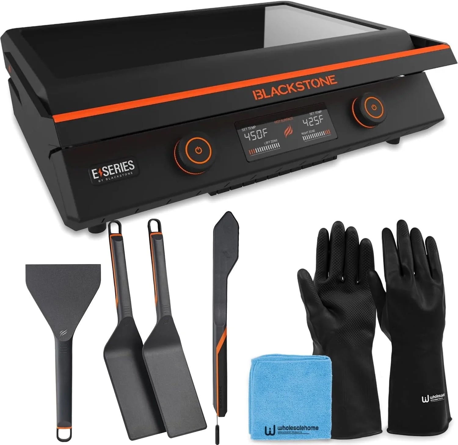 22 Inch Nonstick Electric Griddle with Lid N5246