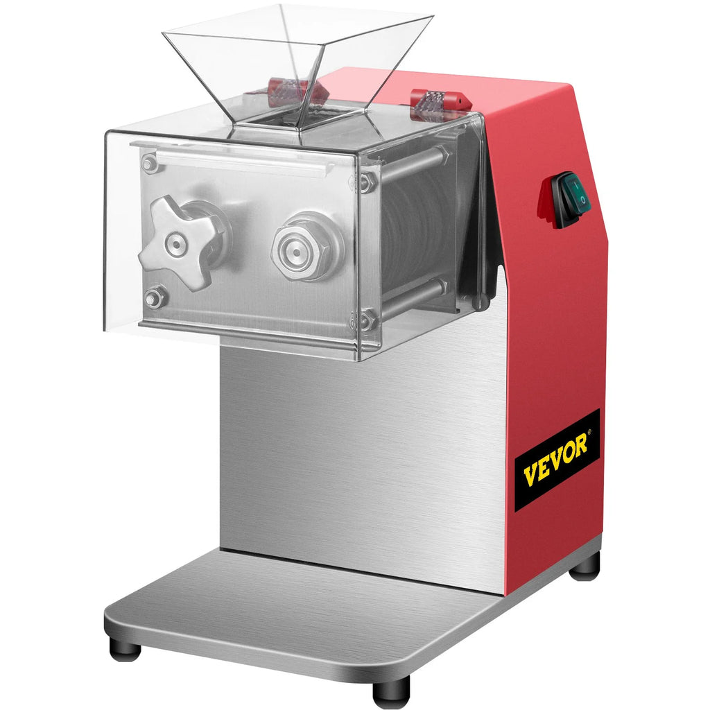 Red Electric Stainless Steel Meat Cutter with 3.5mm Blade Y109217
