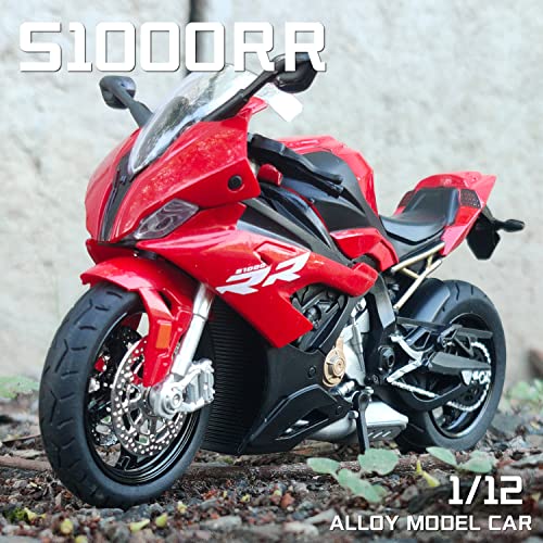 1:12 Scale Die Cast Motorcycle Model (Black) V10017