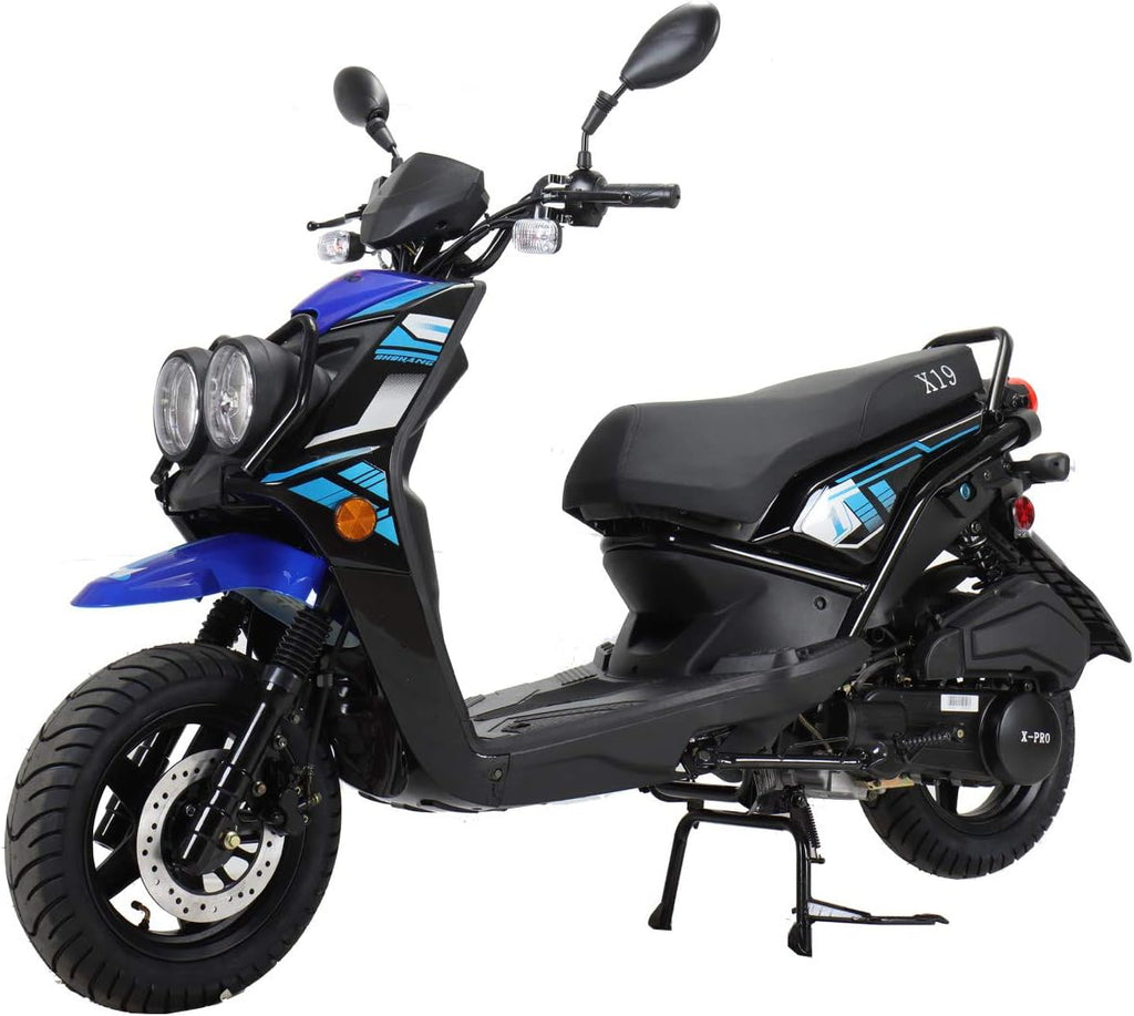 Red 150cc Gas Moped Scooter E255274