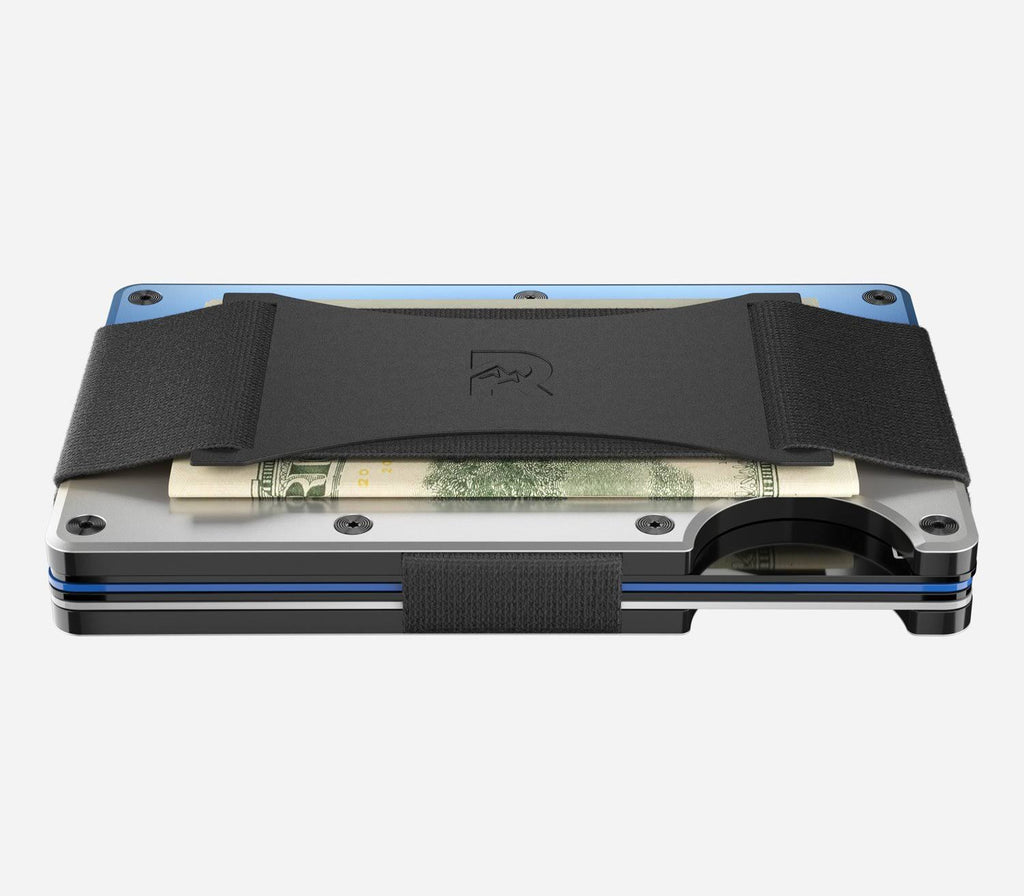 Titanium Cash Strap Wallet F929