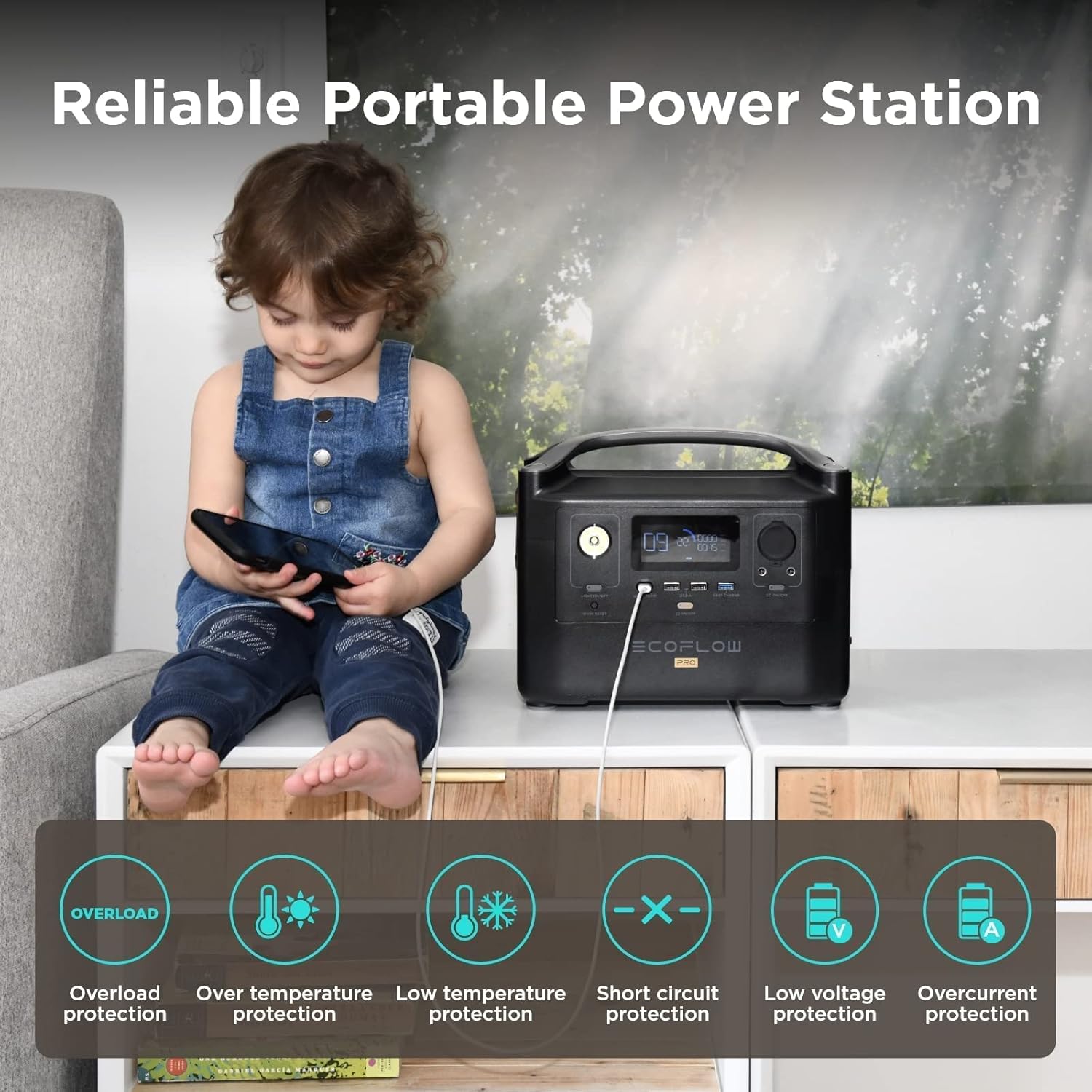 Portable Power Station 720Wh J88801