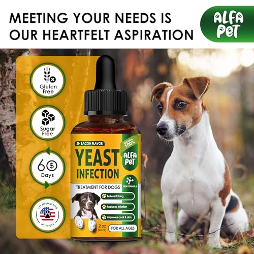 Natural Yeast Infection Treatment for Dogs 2 Oz M8305
