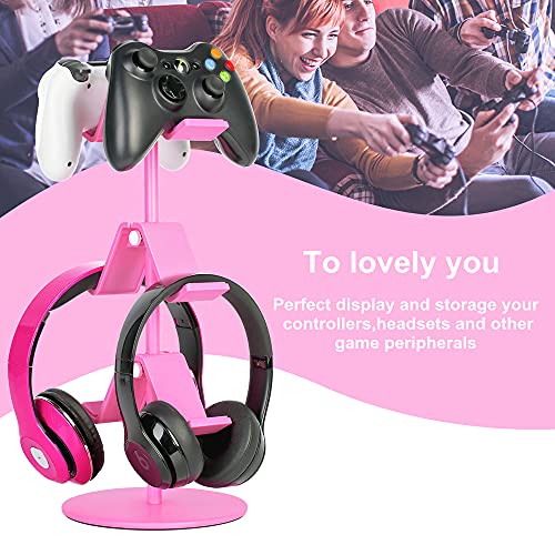 3 Tier Controller Stand with Headphone Holder, Smart Black P52716