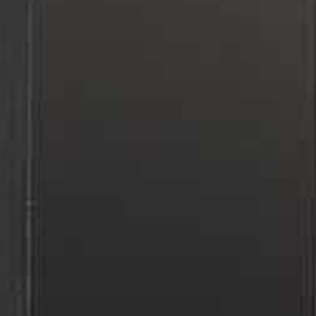 Black and Gray Wooden Bookcase with 4 Doors and 6 Shelves N4517