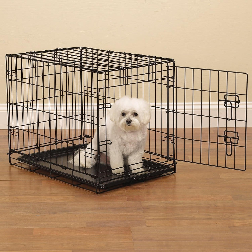 Black Medium-Large Dog Crate V8119