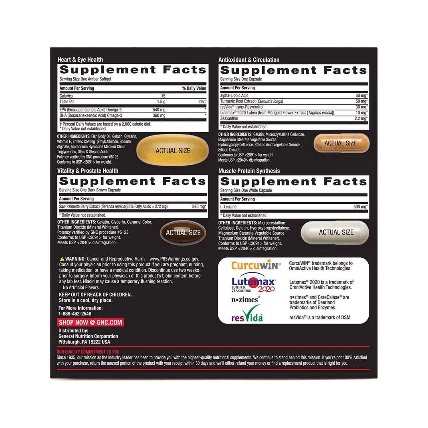 30 Packs Whole Body Vitapak N573024