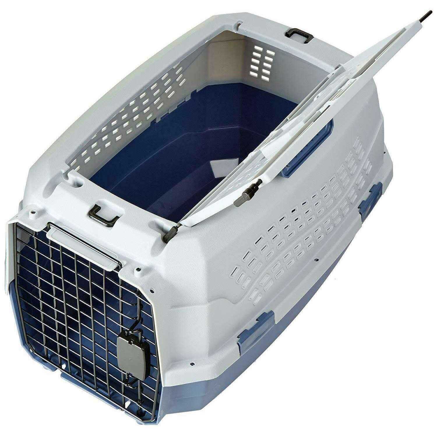 Two-Door Top-Load Hard-Sided Pet Travel Carrier W1051