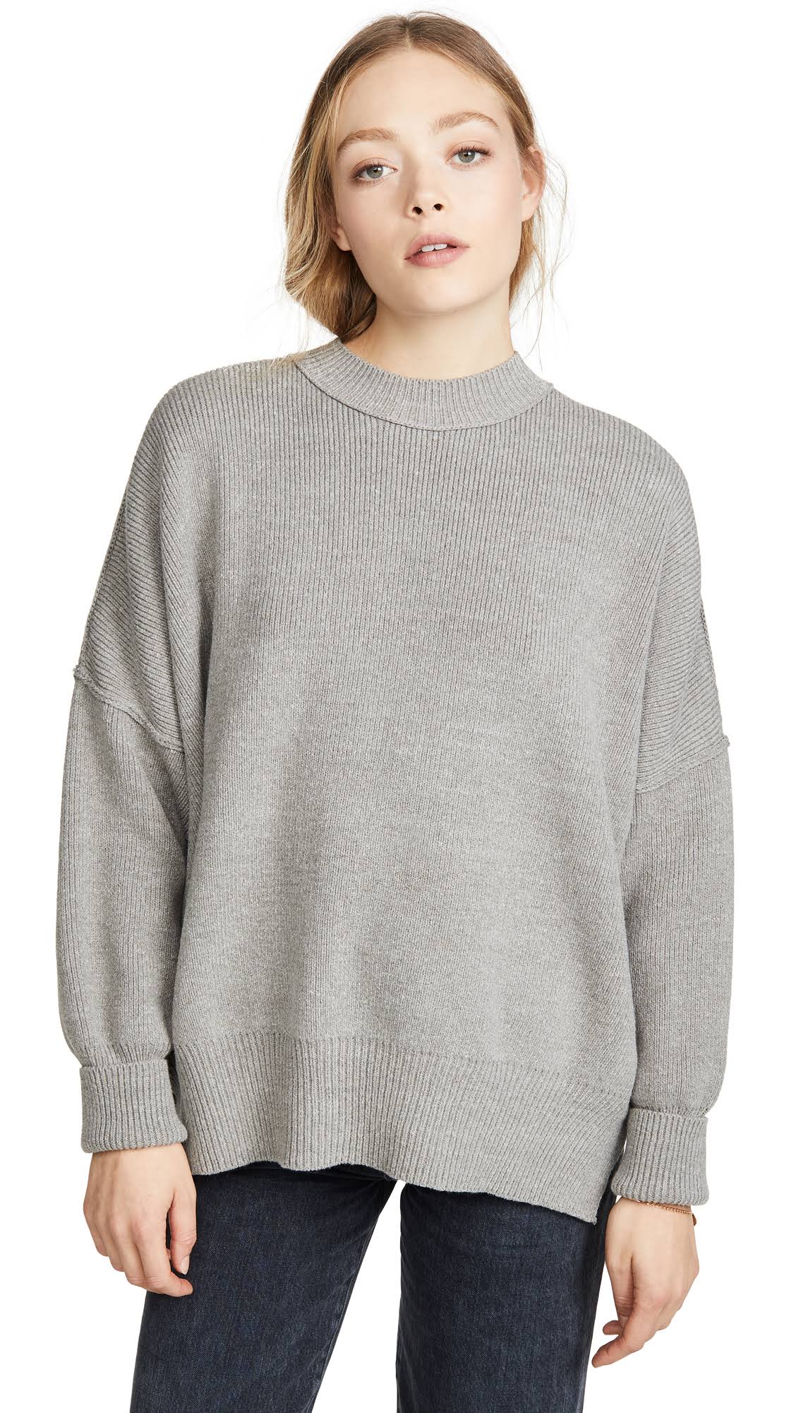 Heather Grey Tunic V80043