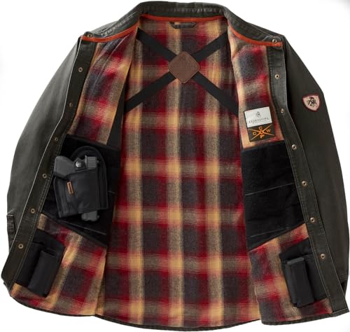 Men's Conceal and Carry Shirt Jacket J513677