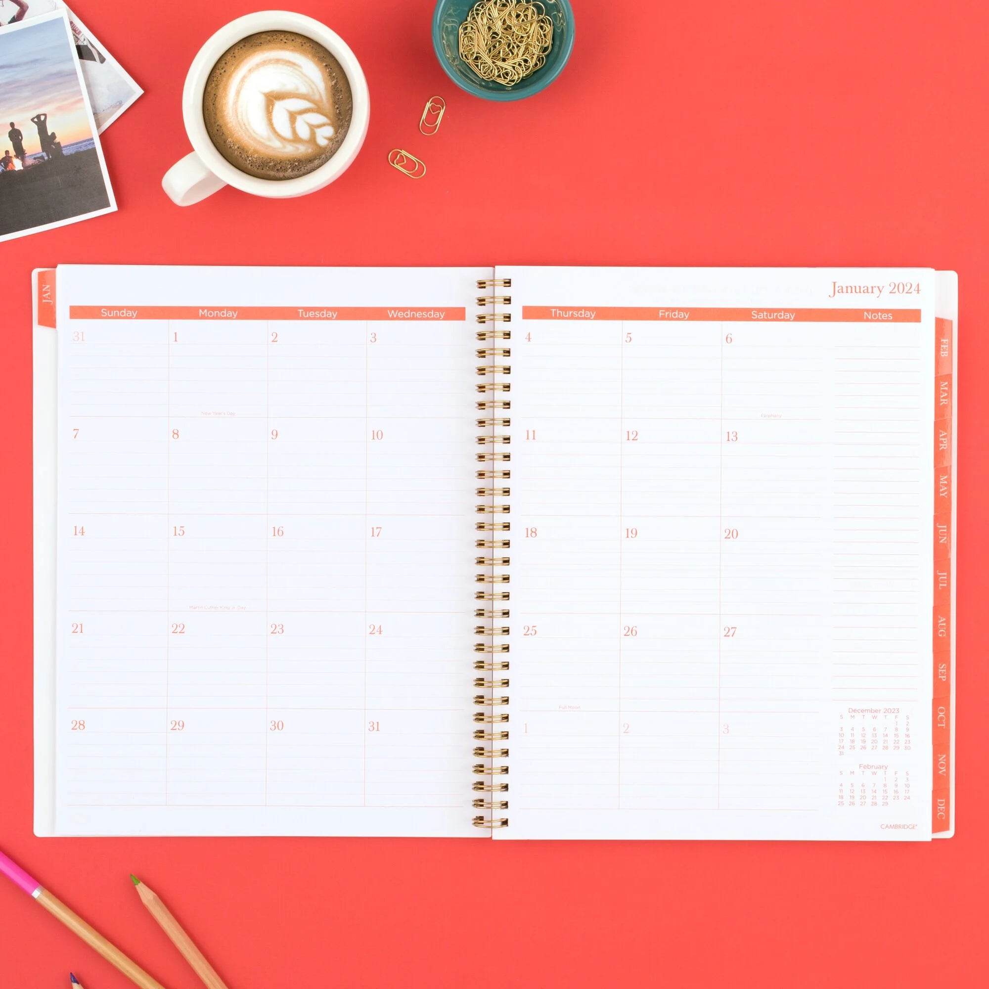 Large Weekly Monthly Planner G123420