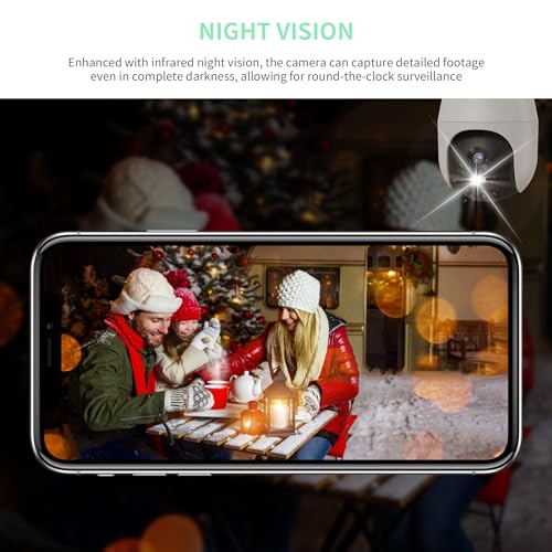 5G Light Bulb Security Camera with Auto Tracking L76121