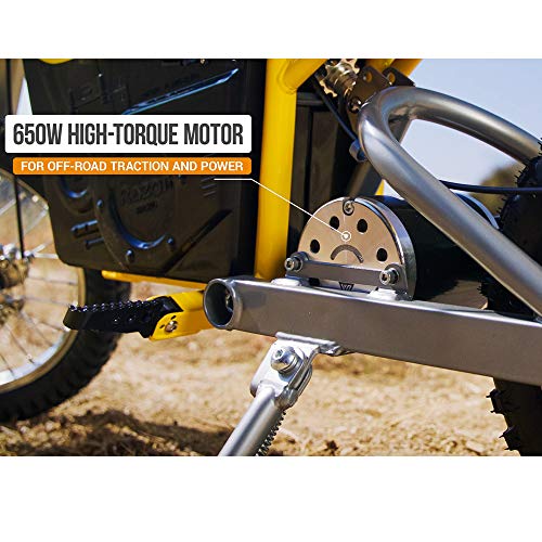 Yellow Electric Motocross Off-road Bike M425124