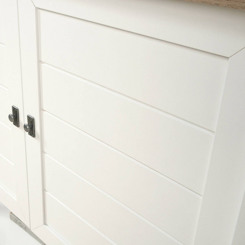 Soft White Storage Cabinet A7461
