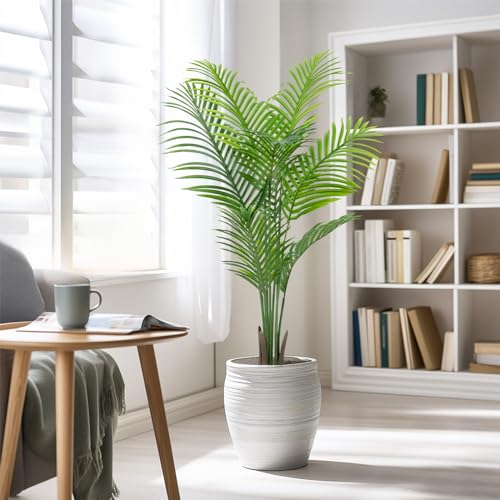 Artificial Areca Palm Plant Faux Tropical Tree 6FT with 15 Trunks (2pack) A3341
