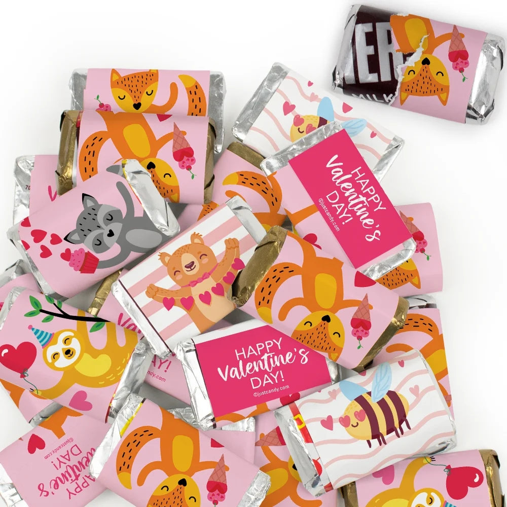 41 Pcs Valentine's Day Candy Favors Miniatures Chocolate H51704