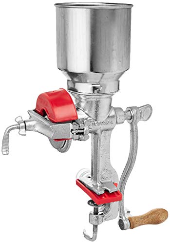 Silver Manual Grain Grinder Y581