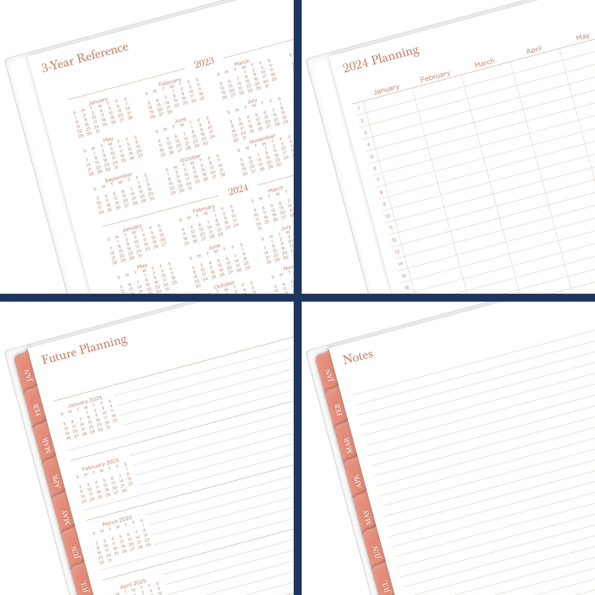 Large Weekly Monthly Planner G123420