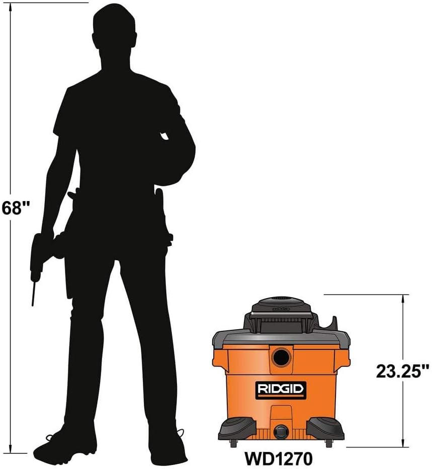 12 Gal 5.0-Peak HP Wet Dry Vac W803978