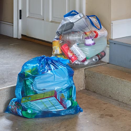 Clear 30 Gallon Trash Bags, 36 Count B51611
