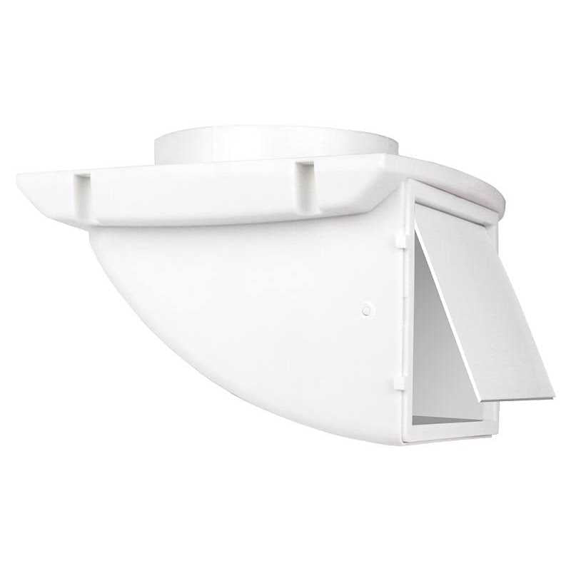 4 in. Soffit Dryer Vent Cap W366813