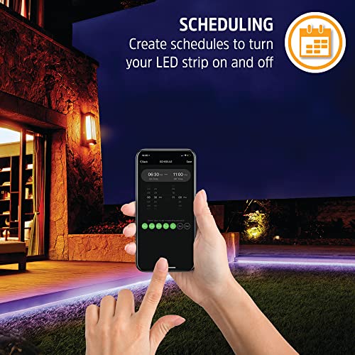 2pk 20 Ft RGBW Wi-Fi LED Rope Light R752751